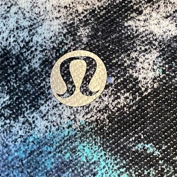 Lululemon Wunder Under Leggins Denim Milky Way Bali Breeze Cropped Pant Athletic - Picture 6 of 8